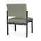 Lesro Lenox Armless Guest Chair, 22.5 in W 24.5 in L 32 in H LS1102 - alternate 2